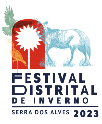 Logo festival distrital de inverno serra dos alves